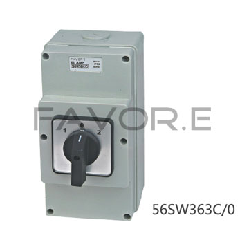 56SW Three Phase Square Changeover Switch-we are the professional IP66 56SW Three Phase Square Switch manufacturer and supplier,IP66 56SW Three Phase Square Switch have good quality,pls send enquiry of IP66 56SW Three Phase Square Switch to sales@chnfavor.com